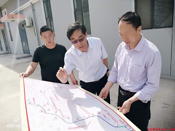 市國投公司黨委委員、紀檢書(shū)記田建明來(lái)我我公司調研