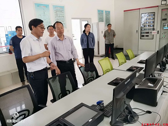 市國投公司黨委委員、紀檢書(shū)記田建明來(lái)我我公司調研